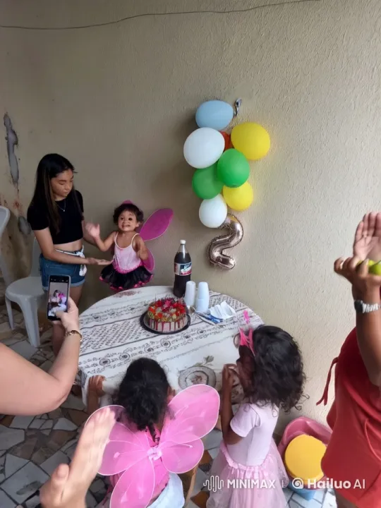 Toddler's Joyful Birthday Celebration with Clowns – AI Generated Video | Hailuo AI