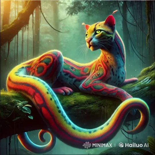 Mystical Creature in Enchanted Forest – AI Generated Video | Hailuo AI