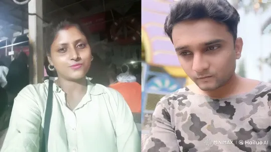 Cross-Screen Intimacy: Two Individuals Share a Kiss – AI Generated Video | Hailuo AI