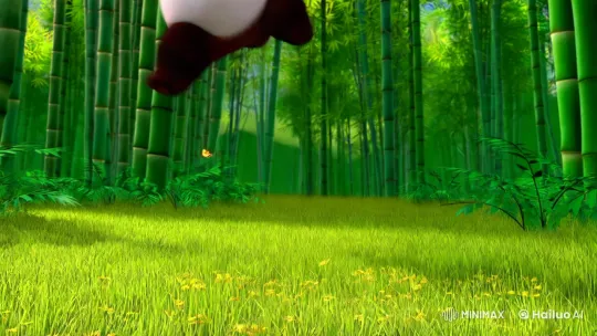 Peter Panda: Friendship Adventure Begins in Bamboo Forest – AI Generated Video | Hailuo AI