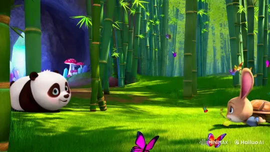 Peter Panda: Friendship and Magical Discovery – AI Generated Video | Hailuo AI