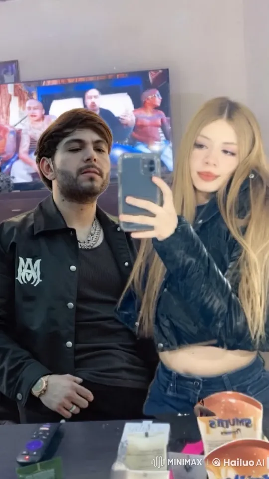Young Couple Takes Selfie and Shares a Kiss – AI Generated Video | Hailuo AI