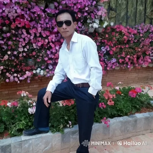 Tieu Long Martial Artist Demonstrates Skill in Flower Garden – AI Generated Video | Hailuo AI