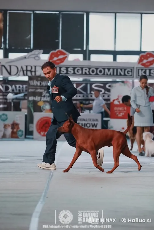 Dog Show Transforms into Martial Arts Spectacle – AI Generated Video | Hailuo AI