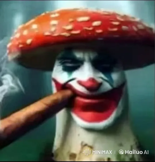 Dancing Person with Cream-Spewing Mushroom – AI Generated Video | Hailuo AI