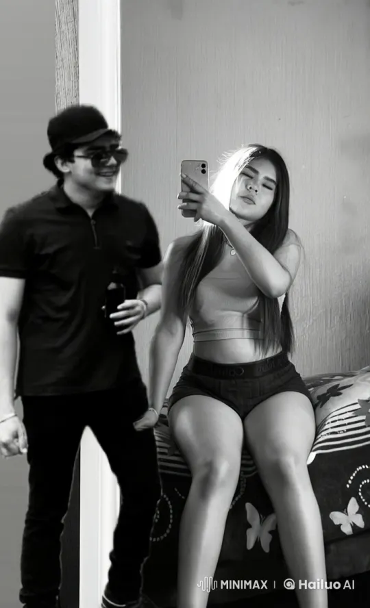 Couple Shares Intimate Moment in Bedroom – AI Generated Video | Hailuo AI