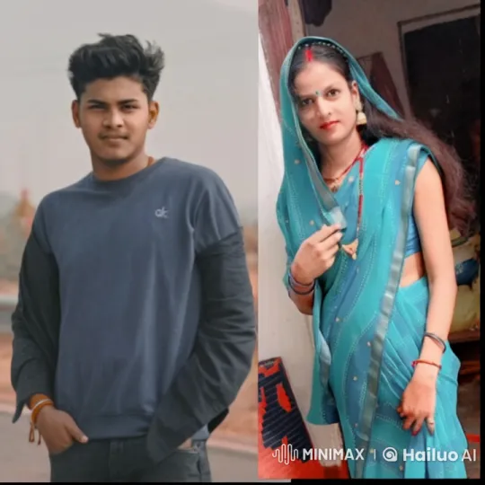 Young Couple's Romantic Moment in Blurred Background – AI Generated Video | Hailuo AI