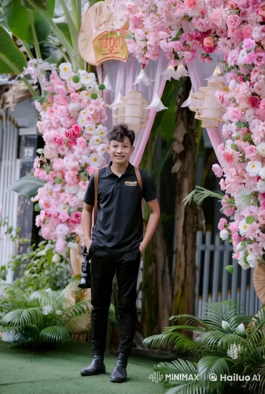 Young Man Celebrates Special Occasion with Warm Hug – AI Generated Video | Hailuo AI