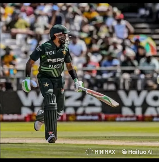 Pakistan's Babar Azam and India's Virat Kohli Face Off in Cricket Showdown – AI Generated Video | Hailuo AI