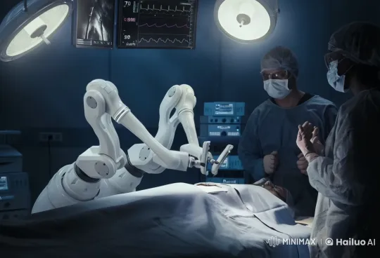 Robotic Surgery: Precision in a High-Tech OR – AI Generated Video | Hailuo AI