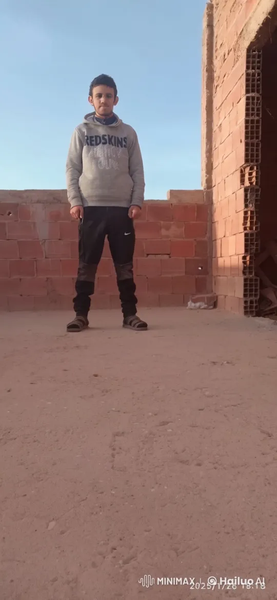 Young Boy Enters Mercedes at Construction Site – AI Generated Video | Hailuo AI