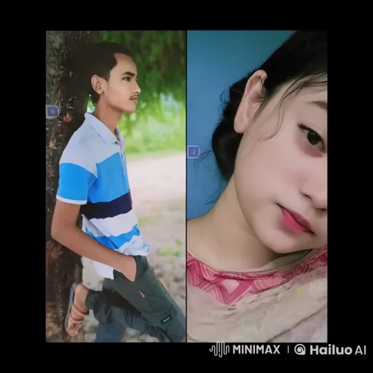 Two Scenes: A Man by a Tree and a Woman in a Dress – AI Generated Video | Hailuo AI