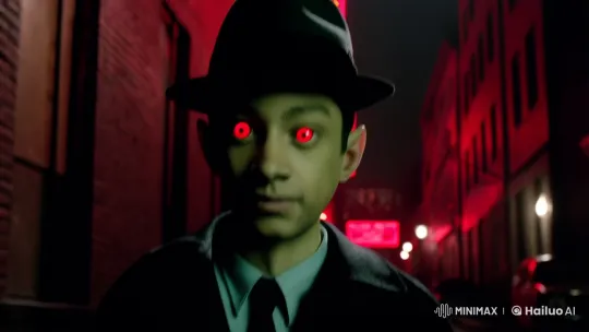 1940s Private Investigator Chases Mysterious Thief in City Alleys – AI Generated Video | Hailuo AI