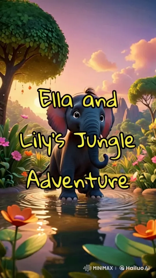 Ella and Lily's Joyful Jungle Adventure – AI Generated Video | Hailuo AI