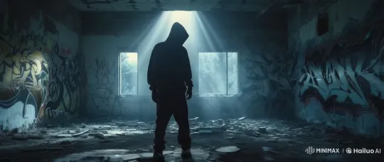 Mysterious Dancer Unveils Talent in Abandoned Building – AI Generated Video | Hailuo AI