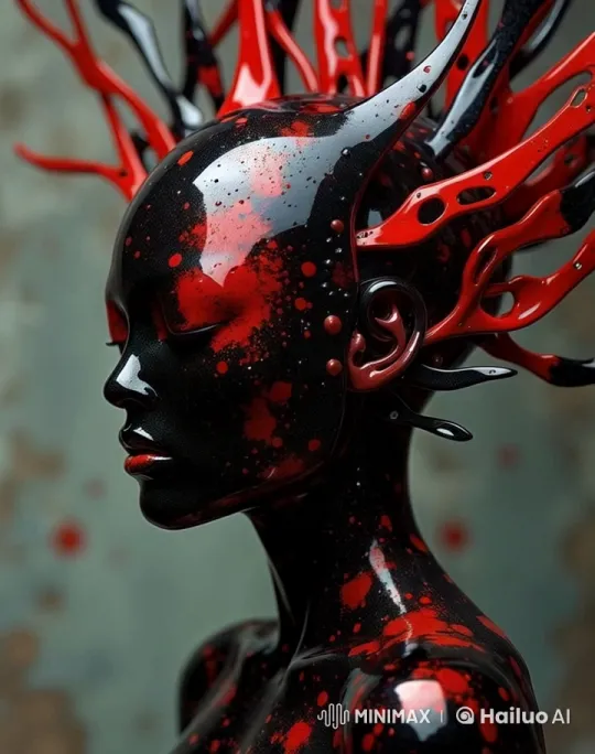 Alienbot: Futuristic Art Nouveau Fashion Film – AI Generated Video | Hailuo AI