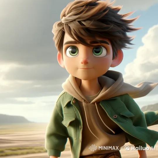 Edward Runs Through Hills in Live2D Animated Landscape – AI Generated Video | Hailuo AI