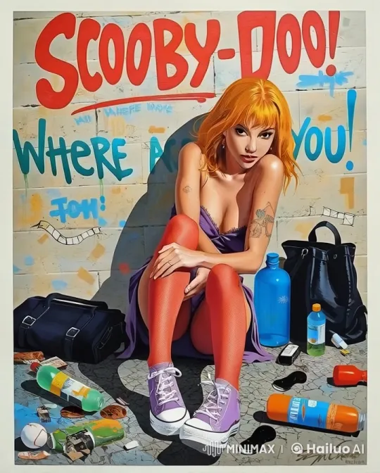 Daphne Blake's Struggle: Homelessness and Alcohol Dependence – AI Generated Video | Hailuo AI