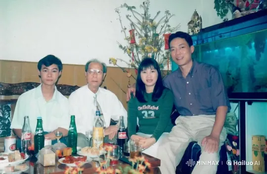 Warm Family Reunion in Cozy Living Room – AI Generated Video | Hailuo AI
