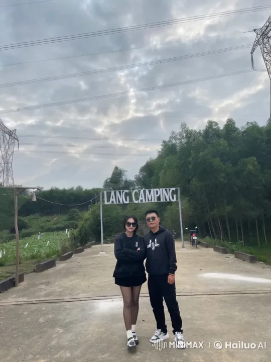 Martial Arts Display at Tranquil Lang Camping Setting – AI Generated Video | Hailuo AI
