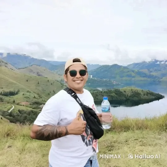 Nicki Minaj Surprises Fan with Hug on Scenic Hilltop – AI Generated Video | Hailuo AI