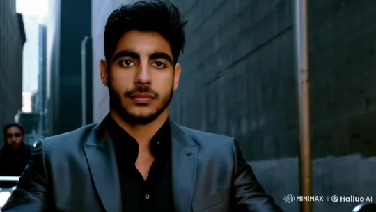 Gang Leader Leads Ride Through Urban Alley – AI Generated Video | Hailuo AI