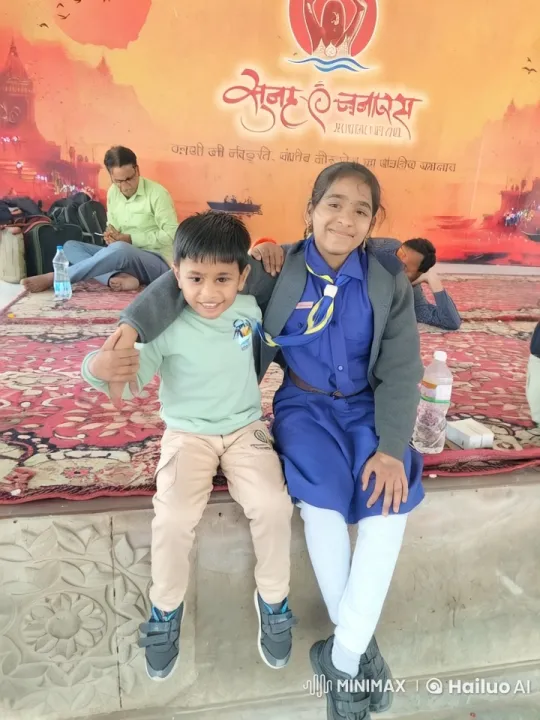 Young Boy and Girl Playfully Interact on Carpet – AI Generated Video | Hailuo AI
