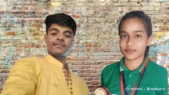 Two Individuals Share a Tender Kiss in Front of a Brick Wall – AI Generated Video | Hailuo AI