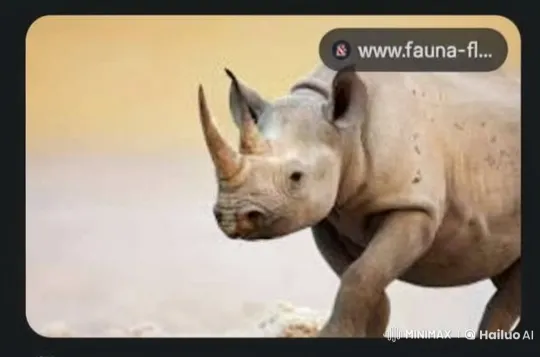Rhino Transforms into Human in Peaceful Setting – AI Generated Video | Hailuo AI