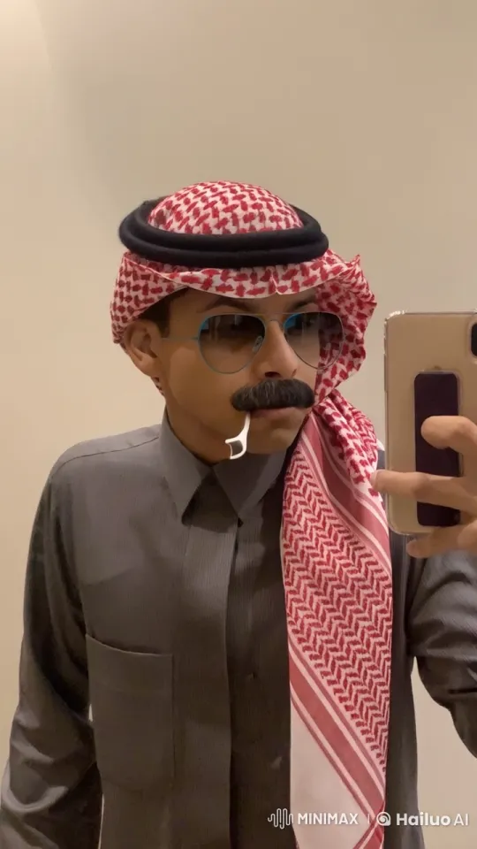 Traditional Man Smoking Cigarette in Calm Setting – AI Generated Video | Hailuo AI