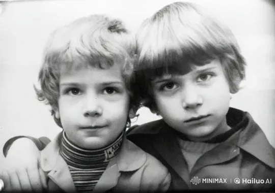 Boys' Journey from Innocence to Rebellious Youth – AI Generated Video | Hailuo AI