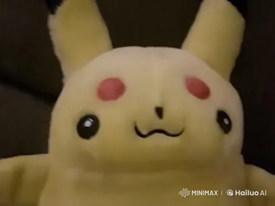 Pikachu Observes Playful Rubber Chicken Slap – AI Generated Video | Hailuo AI
