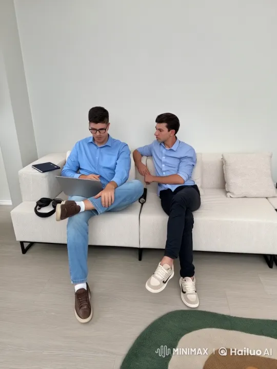 Couple Engages in Romantic Kiss – AI Generated Video | Hailuo AI