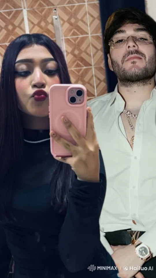 Couple Embraces and Kisses in Intimate Selfie Video – AI Generated Video | Hailuo AI