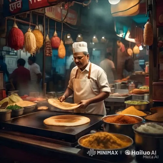 Man Cooking Interrupted by Black Cobra Wrap – AI Generated Video | Hailuo AI