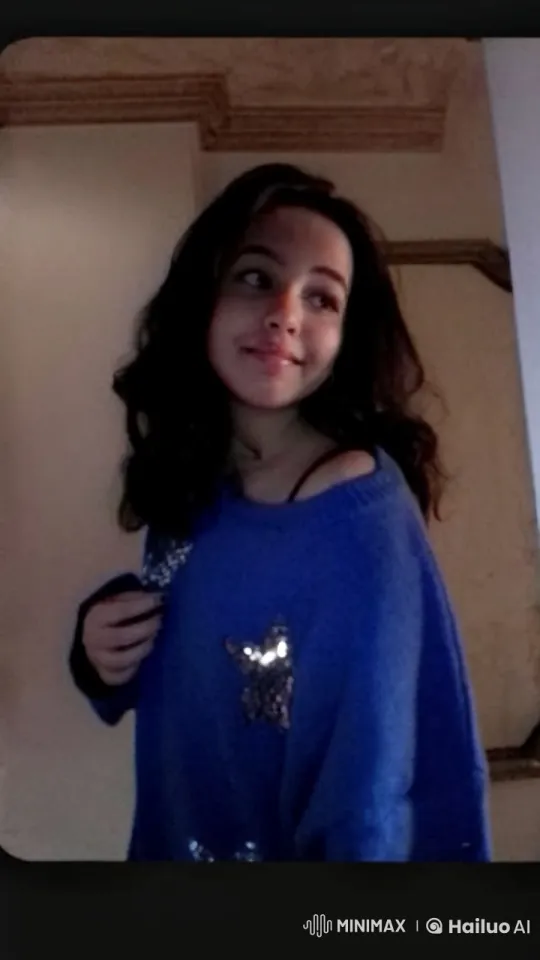 Young Woman Smoking in Cozy Indoor Setting – AI Generated Video | Hailuo AI
