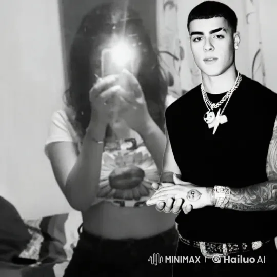 Young Couple in Intimate Mirror Selfie Moment – AI Generated Video | Hailuo AI