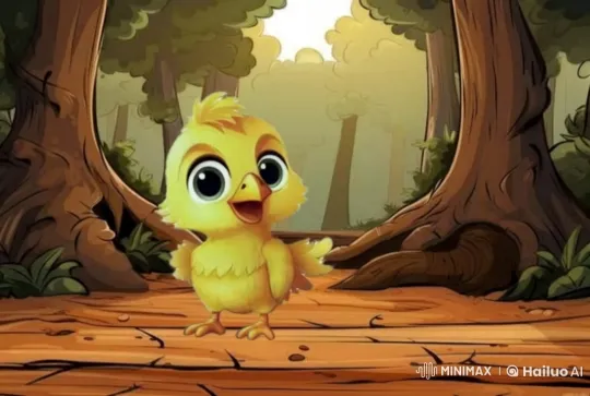 Chick Searches Forest Path for Mother – AI Generated Video | Hailuo AI