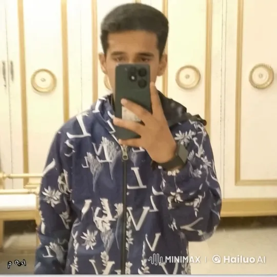 Young Man in Blue Jacket Takes Selfie Smoking – AI Generated Video | Hailuo AI