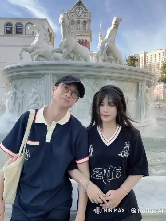 Dynamic Martial Arts Sequence at Grand Fountain – AI Generated Video | Hailuo AI
