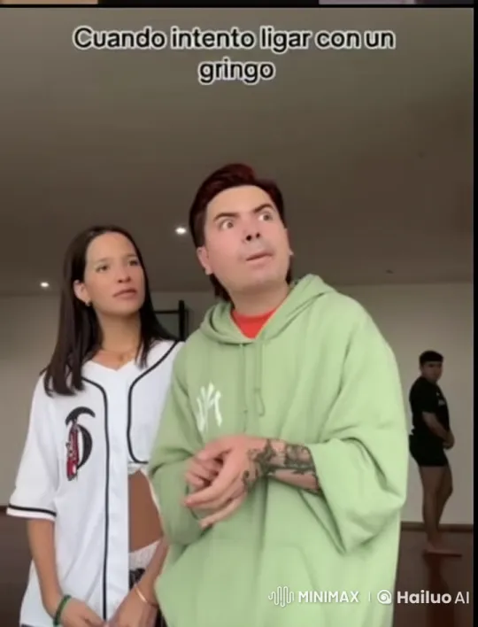 Animated Fight Between Girl and Person in Hoodie – AI Generated Video | Hailuo AI