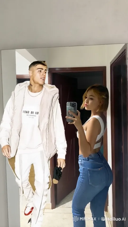 Affectionate Moment: Boy Kisses Girl's Forehead – AI Generated Video | Hailuo AI