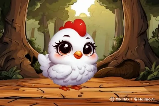 Mother Hen Searches for Chicks in Enchanted Forest – AI Generated Video | Hailuo AI