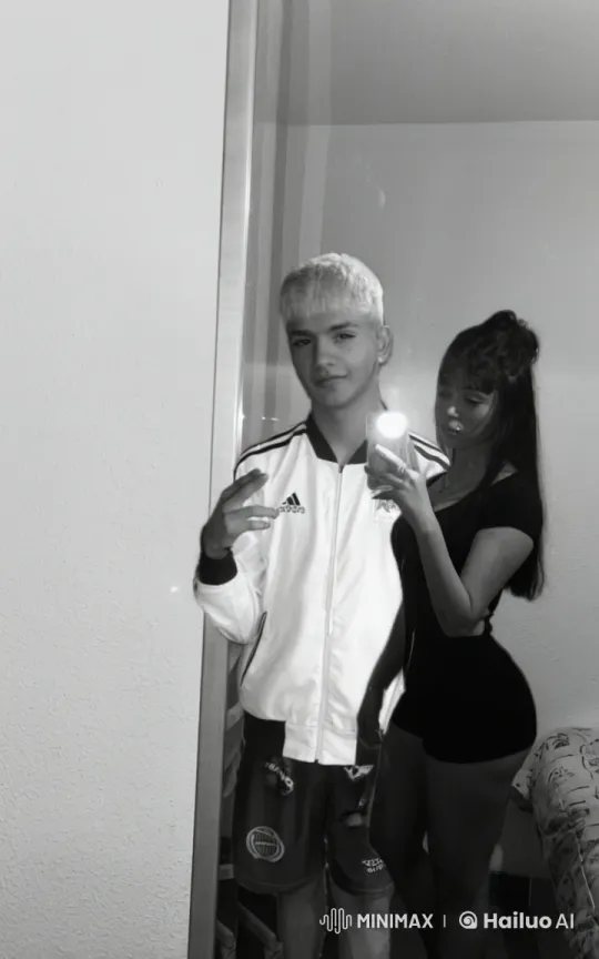 Couple Reflecting Intimacy in a Mirror Moment – AI Generated Video | Hailuo AI