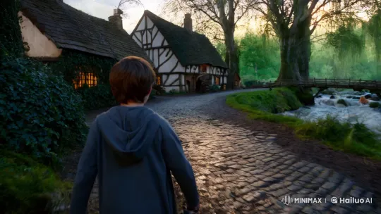 Young Liam's Brave Quest in the Enchanted Eldenwood – AI Generated Video | Hailuo AI