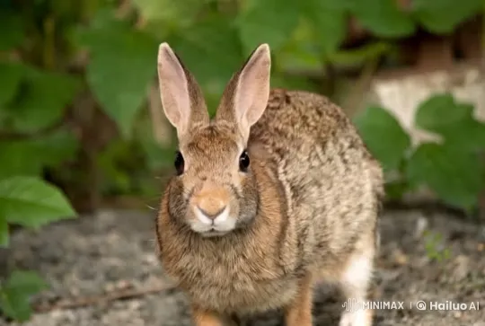 Harmonious Life of a Gentle Rabbit in Meadows – AI Generated Video | Hailuo AI