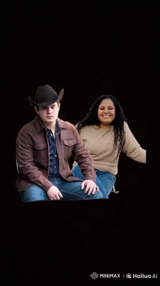 Intimate Moment: Man and Woman in Serene Dark Setting – AI Generated Video | Hailuo AI