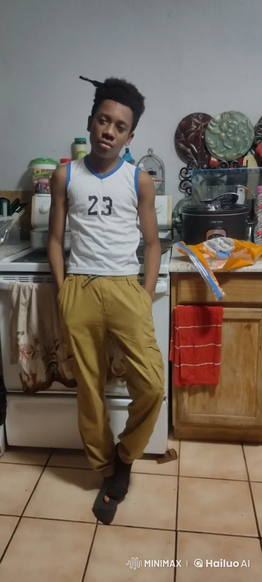 Young Man Distressed as Body Part Ejected in Kitchen – AI Generated Video | Hailuo AI