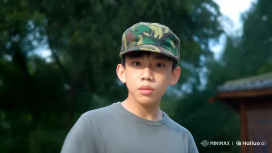 Young Fighter Demonstrates Skillful Kung Fu in Outdoor Setting – AI Generated Video | Hailuo AI