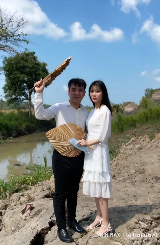 Outdoor Kung Fu Duel on Rocky Terrain – AI Generated Video | Hailuo AI